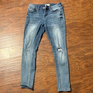 Altar'd State Blue Skinny Jeans